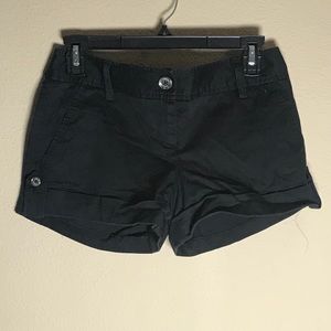 Express Black Shorts Size 2